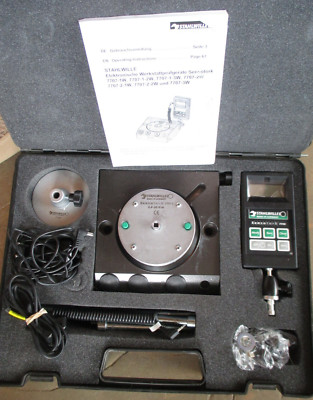 STAHLWILLE 7707- Sensotork Workshop Torque Tester 7750 Display 7721-1 Transducer