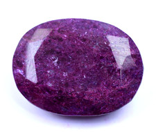 395.0 Ct Natural Huge Red Ruby AGL Certified Earth-Mined Oval Cut Loose Gemstone