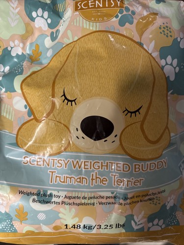 NEW Truman The Terrier Weighted Scentsy Buddy, Sold Out VHTF!