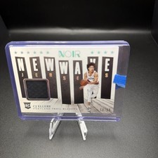 2020-21 Panini Noir - New Wave Jerseys CJ Elleby #NW-CJE /99 (MEM, RC)