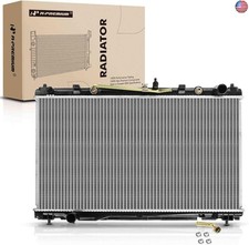 A-Premium Engine Coolant Radiator Assembly with Transmission Oil Cooler