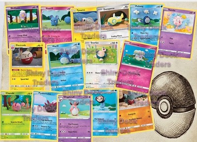 Pokemon Favorite Illustrators series, feat: ASAKO ITO Crochet, Choose your card