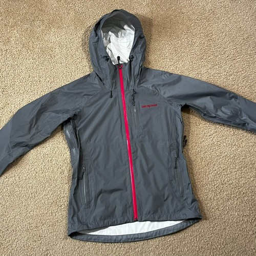 Patagonia Womens Torrentshell H2No Rain Jacket Gray Size Small (flawed) - Picture 3 of 8