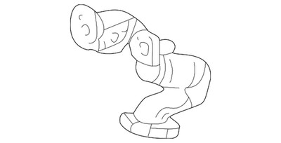 Genuine Ford Manifold 4F1Z-5G232-AA