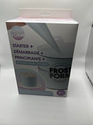 Frost Form Starter Kit 6  Round Cake Decorating Tool | 7pc | American Crafts