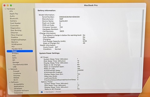 Apple MacBook Pro A1707 2017 15" Core i7-7820HQ 2,9 GHz 512GB / 16GB - AT08 - Zdjęcie 11 z 12