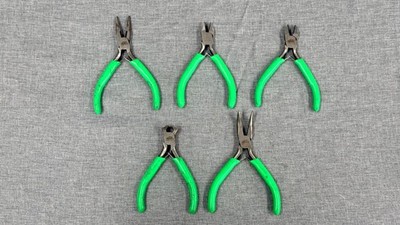 Mac Tools 5 Pc Mini Pliers Set P301701G-P301702G-P301703G-P301704G-P301918G