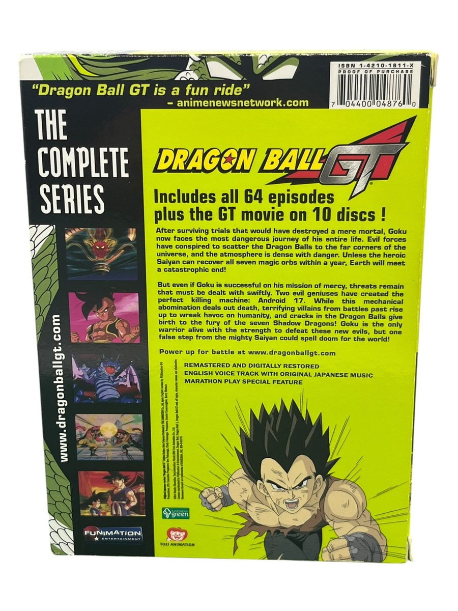 ドラゴンボールGT 完全シリーズ 10枚組(英語版) Amazon.com: Dragon Ball GT: Complete Series [DVD] : Kasai