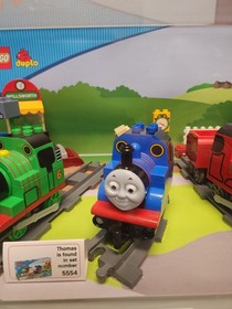 LEGO Thomas and Friends STORE DISPLAY CASE  5554,  5556,  5555, 5552 RARE DUPLO