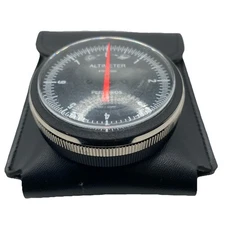Peet Bros #80 Altimeter 8000x50ft Weather Indicator Germany Tested Works w/ Case