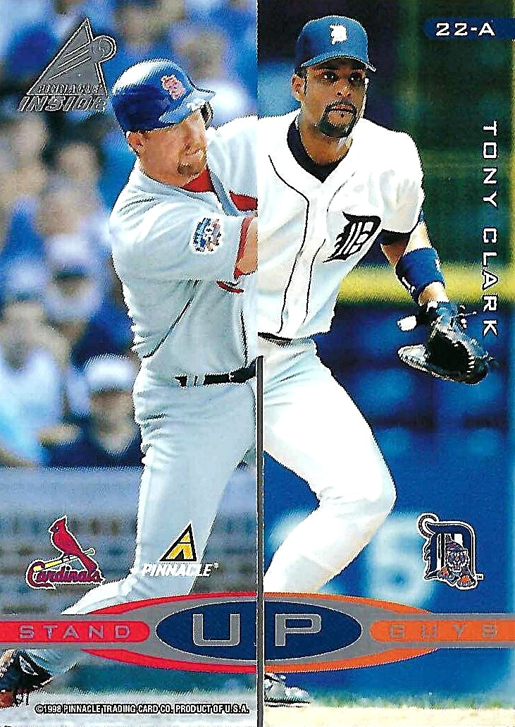 Tony Clark 1998 Season Baseball Sports Trading Cards & Accessories