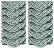 Muslin Burp Cloths 100 Cotton Large 20''x10'' Extra Soft and Absorbent Baby Was