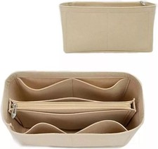 Felt Tote Bag Insert Travel Organiser Handbag Liner Purse Pouch Storage Bag Wome