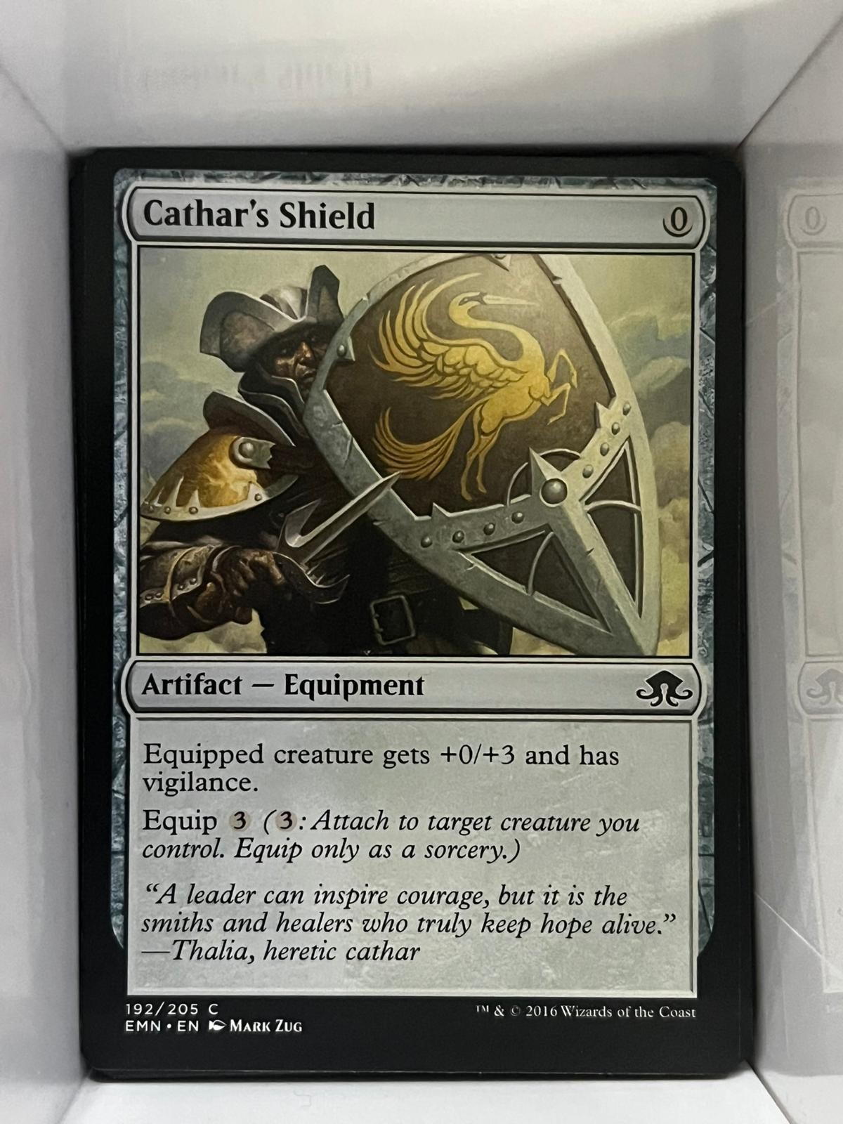 Cathar's Shield 192 Common Eldritch Moon Magic: The Gathering NM