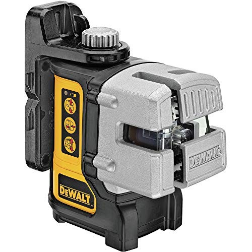 DEWALT SELF LEVELING 3 BEAM LINE LASER - YELLOW/BLACK