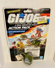 1987 Hasbro GI Joe TOY Action Pack Motorized Anti-Aircraft Gun MOC Sealed