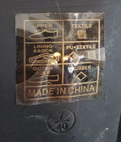 Botines de gamuza con cordones de caña alta SPOT ON #F50854 negros para mujer Foto 4 de 4