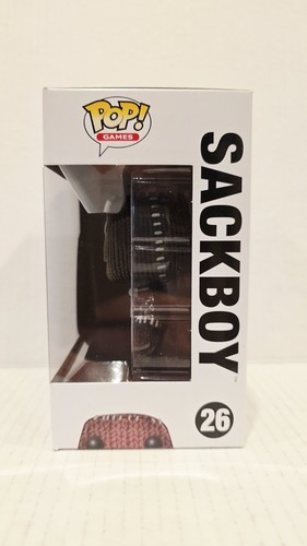 Funko Pop! Vinile Little Big Planet - Sackboy #26🔥BELLA SCATOLA🔥RARO RITIRATO CON VOLTA - Foto 4 di 6