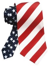 3.15" 8cm Fashion Striped Ties Mens Plaid Flower One Size Red Blue White Flag