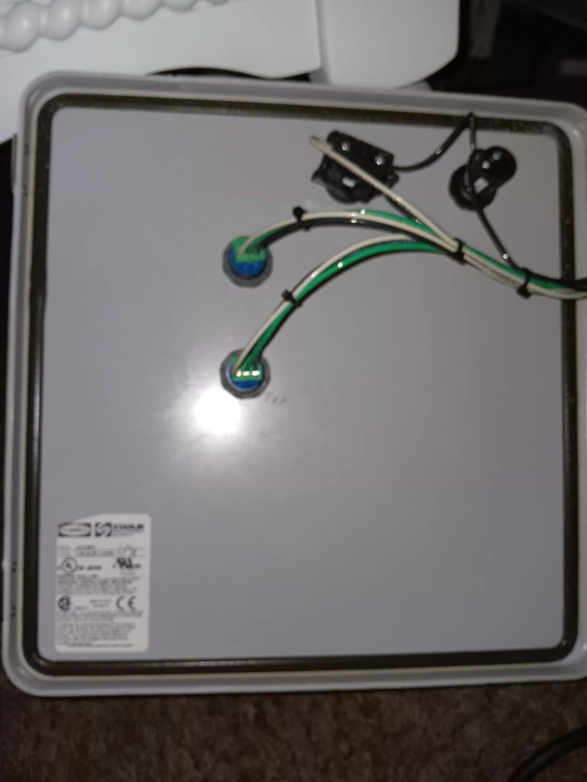 STAHLIN J1212HPL 3 POLE PARTIAL HOOKUP ELECTRICAL BOX TYPE#1,3R,4X,6P,12 ,IP66