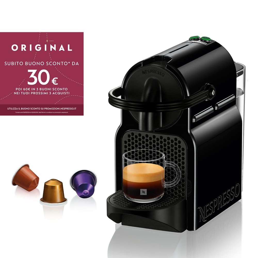 De'Longhi Inissia EN80.B Nespresso: La Macchina Caffè per l'Espresso Perfetto - 2