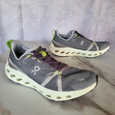 On Shoes Mens Size 11.5 Gray Mesh Running Ath...