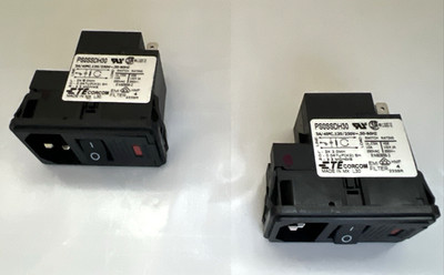 (2 PCs) NEW TE Connectivity / Corcom AC POWER ENTRY MODULES PS0SSDH30