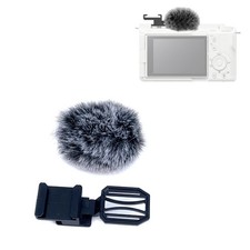 Cold Shoe Microphone Windshield Muff for Sony...