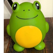 6" Squeaky Hard Frog Toy