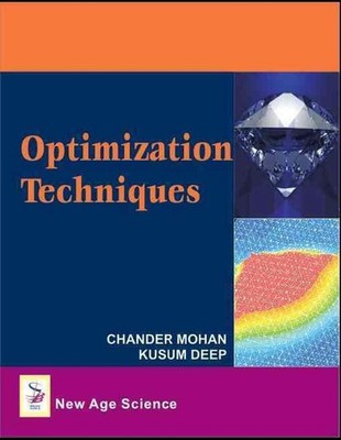 Optimization Techniques by Chander Mohan (English) Hardcover Book