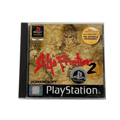 Saga Frontier 2 Playstation 1 PS1 Spiel OVP CIB Mit Anleitung Guter Zustand