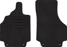 Fußmatten Velours Autoteppich passend für Audi R8 I 42 vorne schwarz