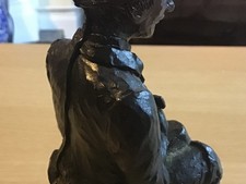 Coal Miner Figurine, Hand Made from British Coal.