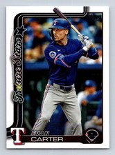 #288 Evan Carter 2025 Topps Future Stars / Texas Rangers