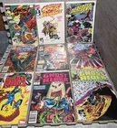 LOT of 9 VINTAGE Comics - Marvel Ghost Rider Daredevil Bagged Boarded Collection