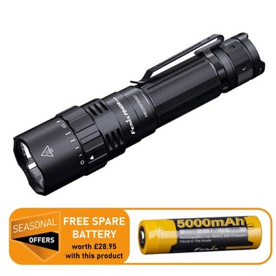 Fenix PD40R Taschenlampe V3.0 mit kostenlosem Zusatzakku UK Garantie