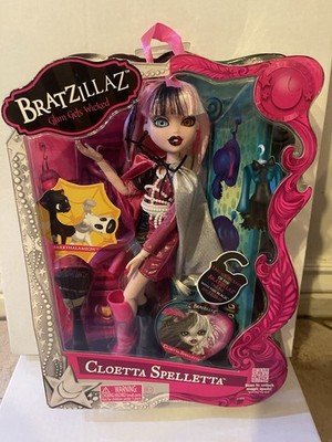 Bratz Bratzillaz Switch-A-Witch Doll - 11-12 Inch Interchangeable Fashion Doll With Cape, Hat, Wig & Shoes