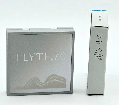 Flyte 70 GlowBack Brightening Primer- Hazy Cheek Creme+Creme to Powder Hilighter - Picture 11 of 13
