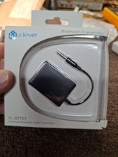 iclever IC-BTT01 Bluetooth Transmitter for Audio Player, NEW