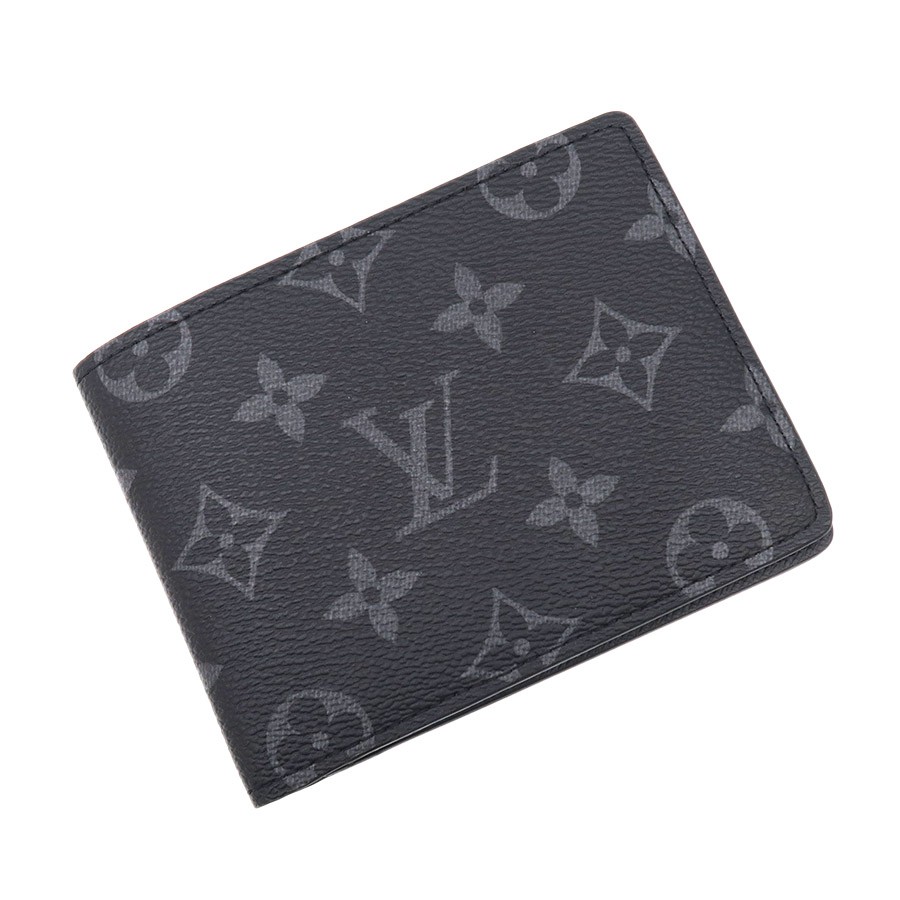 Louis Vuitton Monogram Eclipse Multiple Wallet M6… - image 1