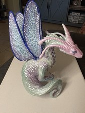 Safari LTD 2020 Fairy Dragon 7 Pink/Blue/Green Fantasy Figure
