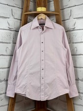 Gucci Dress Shirt Slim Fit Cotton Pink Size 40 15 3/4 /us duties paid