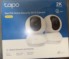 TP-Link Tapo 2K Pan/Tilt Security Camera Motion Detection 2 pack C210P2