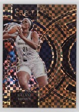 2024 Select WNBA Premier Level Bronze Checker Prizm 25/49 Kalani Brown #110 0z5