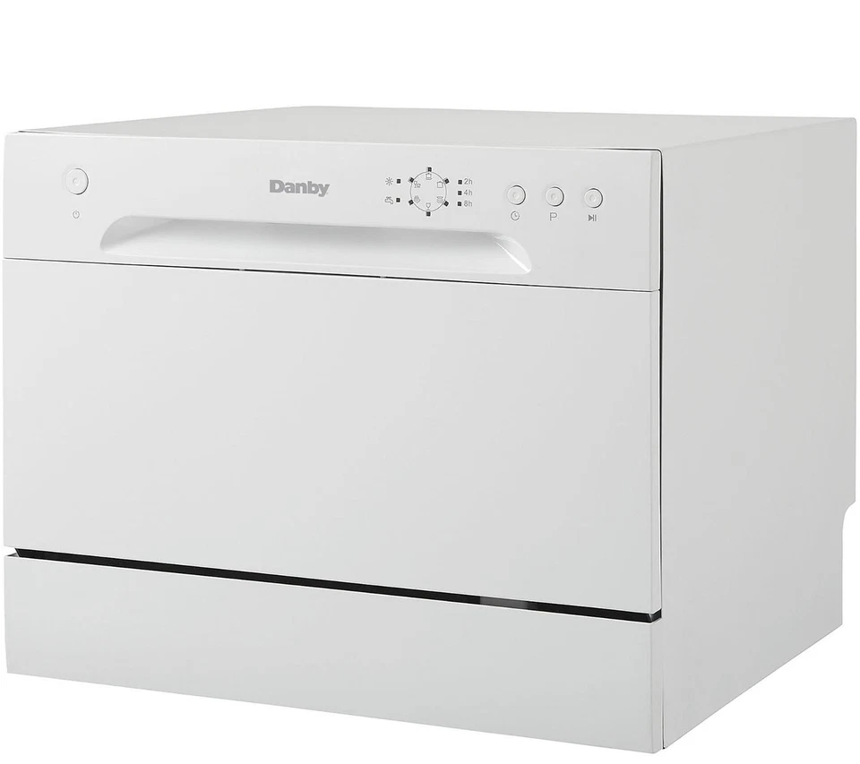 GRAN VENTA - Lavavajillas de encimera Danby 6 lugares en blanco (stock en EE. UU.) Foto 4 de 4