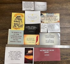 Laminated Writers Inspiration Quote Collectio...
