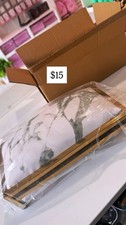 Golden marble Manicure Table Nail Art Hand Pillow