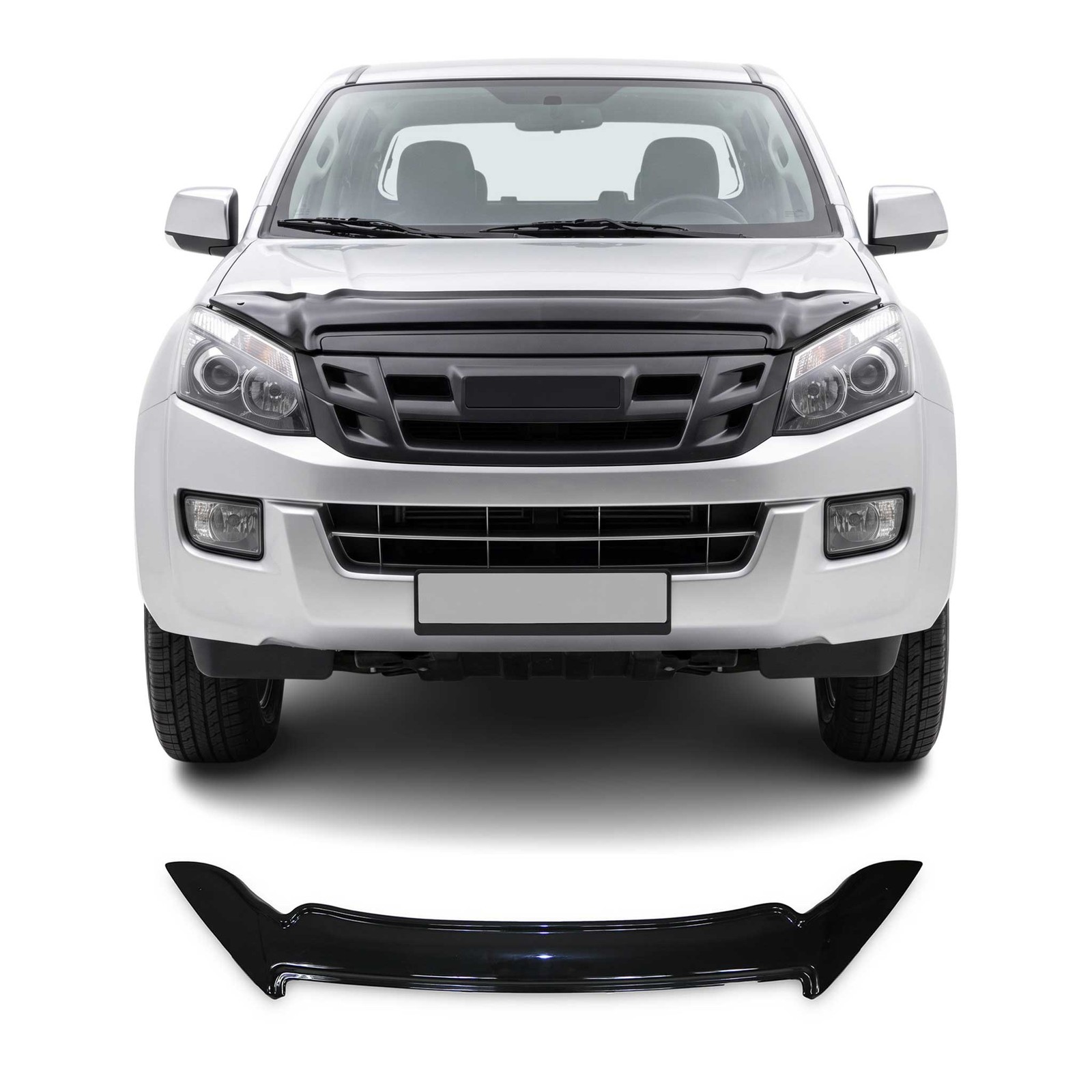 Déflecteur capot Isuzu D-Max 2012-2018 pour voyages et pistes tout-terrain