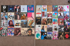 Vinyl Record Collection - Lot of 50 - Rock Pop Soul Jazz 1970s 1980s