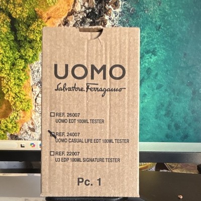 Salvatore Ferragamo Uomo Casual Life Eau de Toilette Spray Tester 100ml